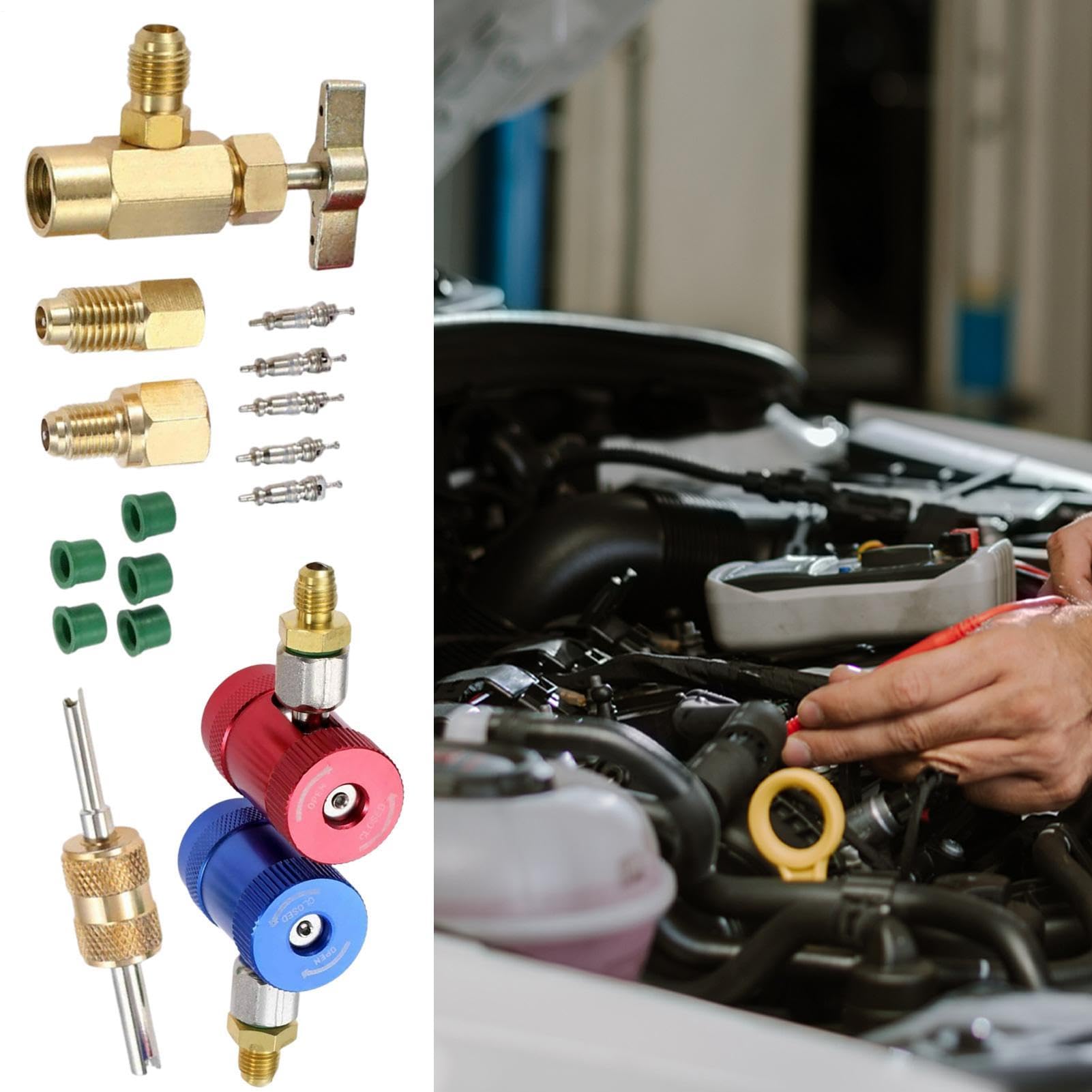 Adapter R1234YF Szybkozłącze Regulowane Uszczelniające R1234YF
