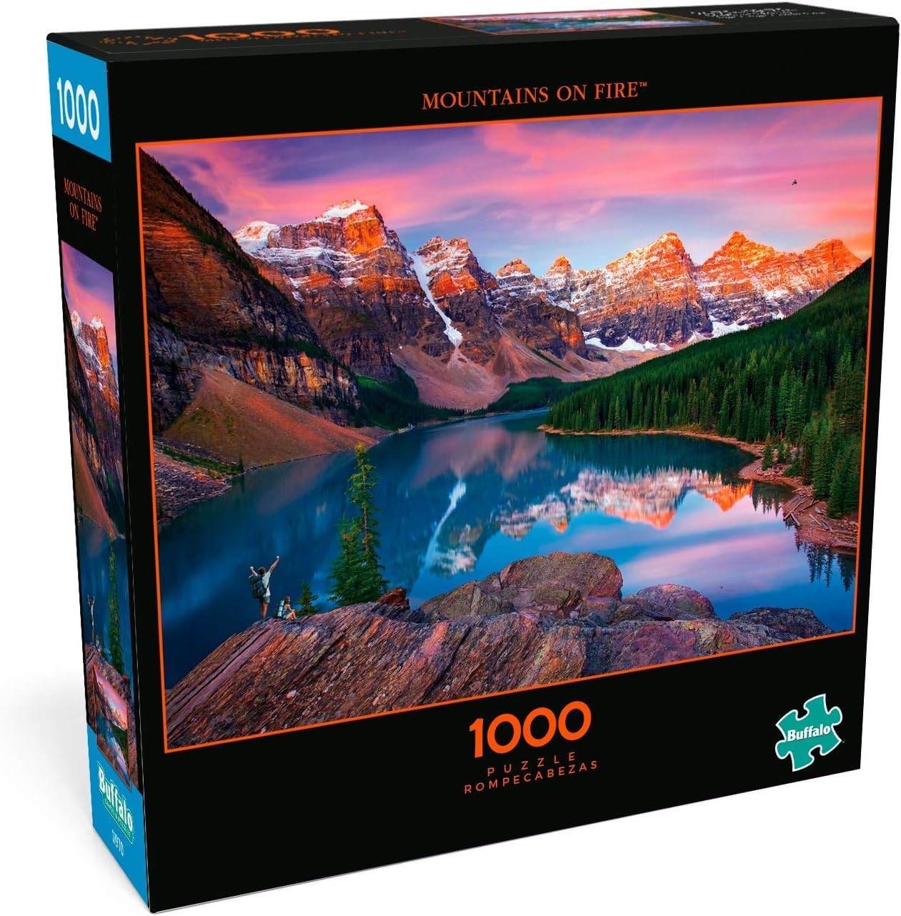 Buffalo Games - Mountains On Fire - 1000 Piece Jigsaw Puzzle