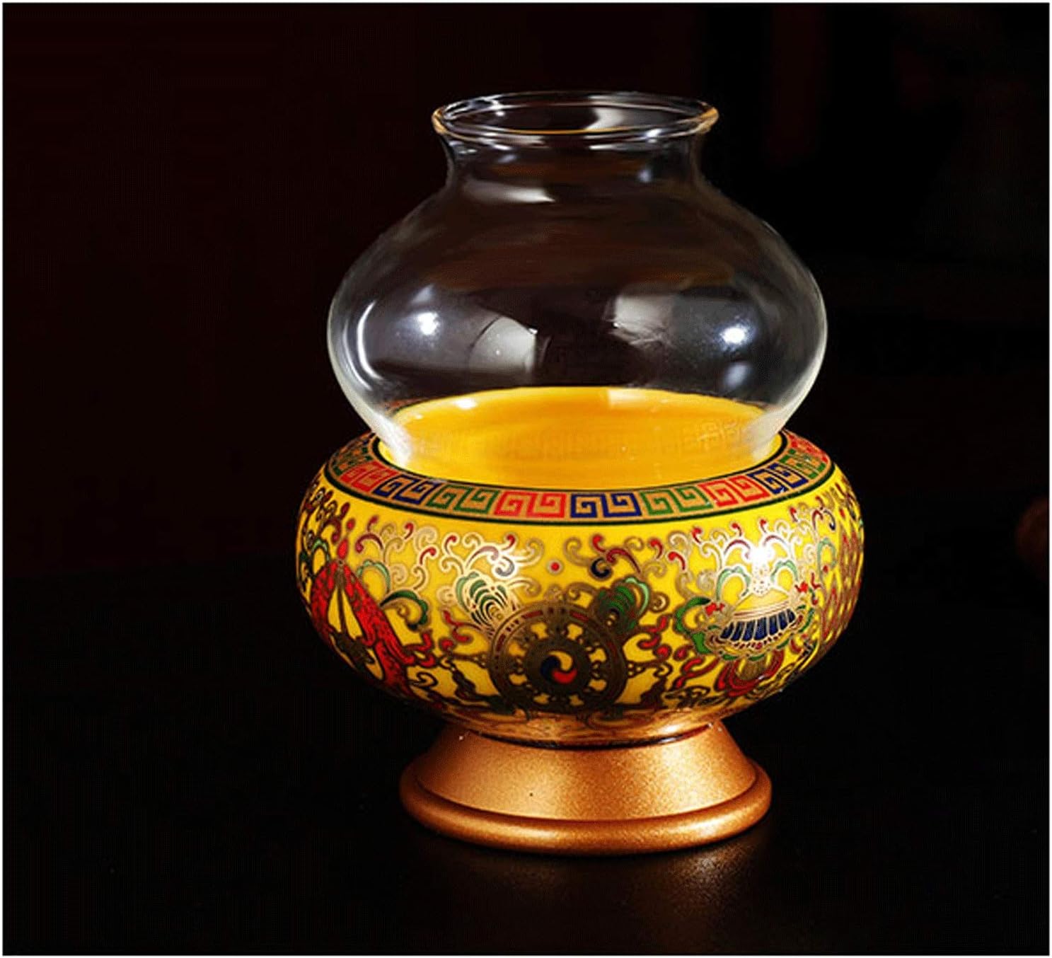 Candle Holders Exquisite Candle Holder Ceramic Candlesticks with Lampshade , Suitable Gift- Candlesticks Holder for Formal Events, Wedding, Church, Holiday Décor, Halloween Candlestick ( Color : White