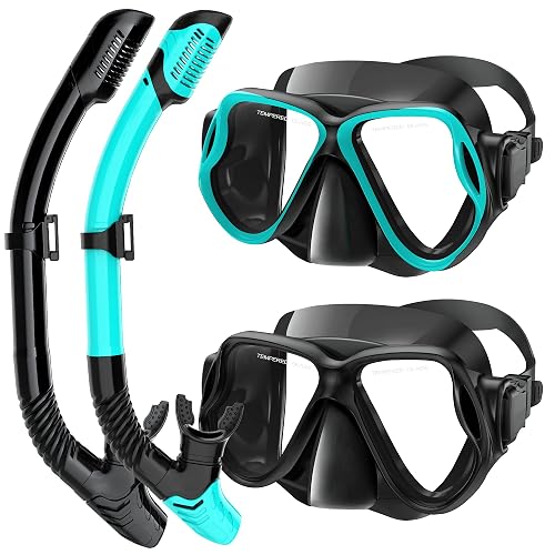 Snorkeling Gear Adults Dry-Top Snorkel Set Snorkeling Gear product photo (Snorkeling Gear) — ScooterReviewPro review