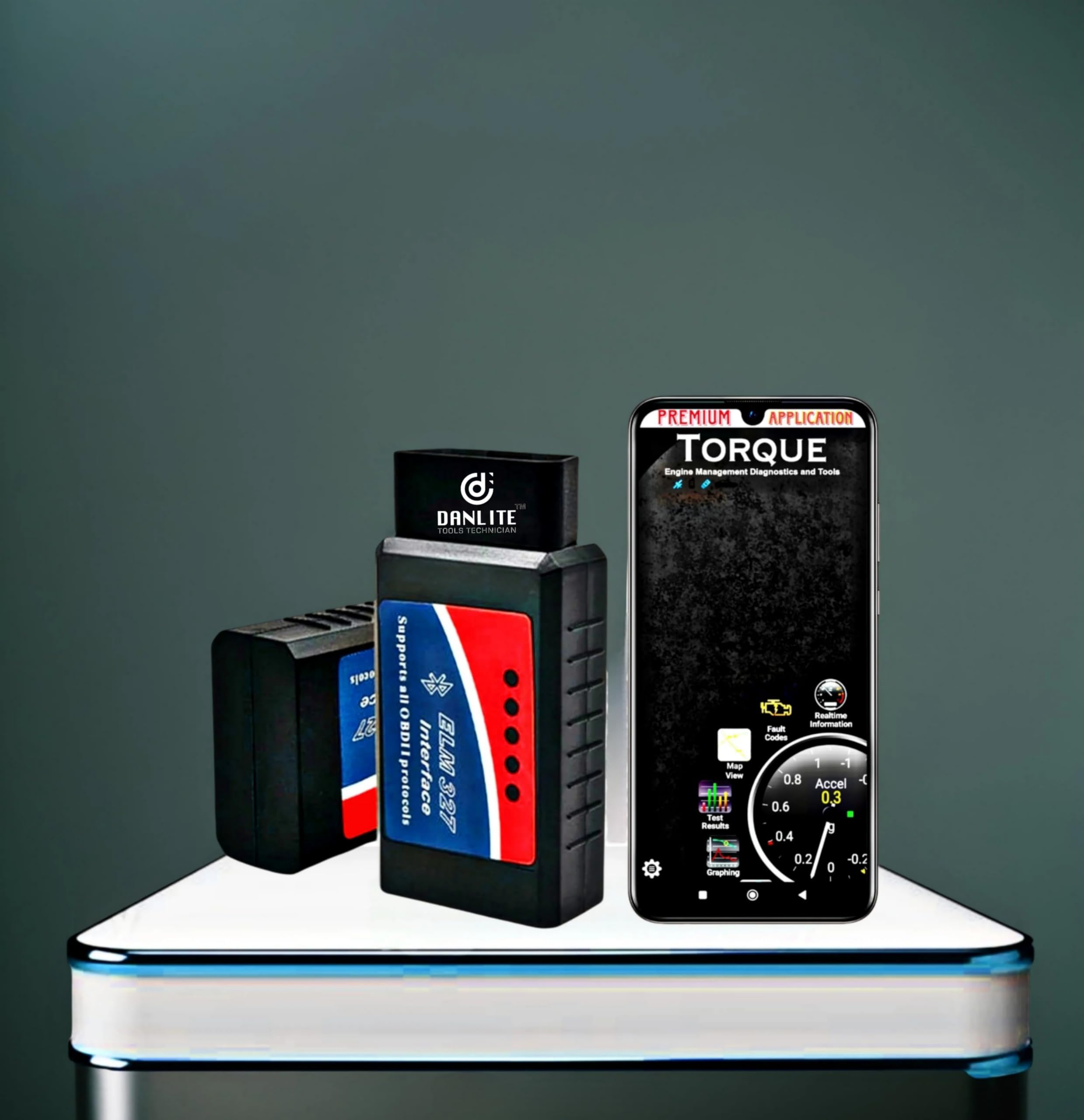 OBD2 Scanner Adapter (ELM327 Black OBD) (Color5)