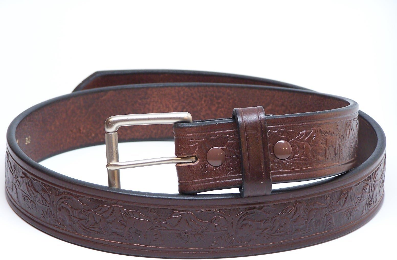 Old West Leather Goods Men's CCW 1.5 Inch Heavy Duty Gun Belt - Made in The USA