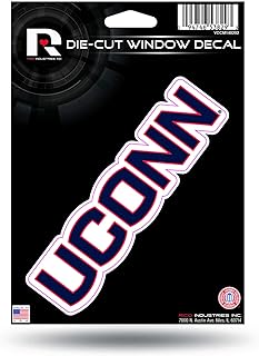 Rico Industries NCAA Die Cut Vinyl Decal, Connecticut Huskies