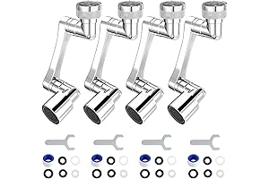 1089 Universal Faucet Extender, Rotating Sink Extension, Robotic Arm