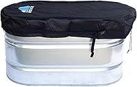 Vista 6 de Cubierta de tanque de 2 x 2 x 4 pulgadas, terapia de agua helada, cubierta de agua fría para tanque galvanizado, impermeable, a prueba