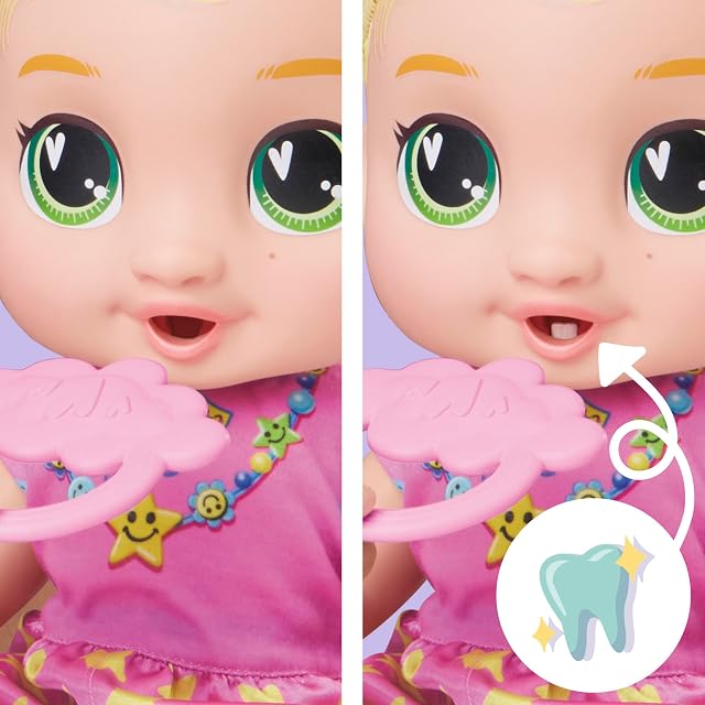 Foto 4 de 6 de Baby Alive Baby Grows Up Lala GooGoo, Muñeca bebé interactiva