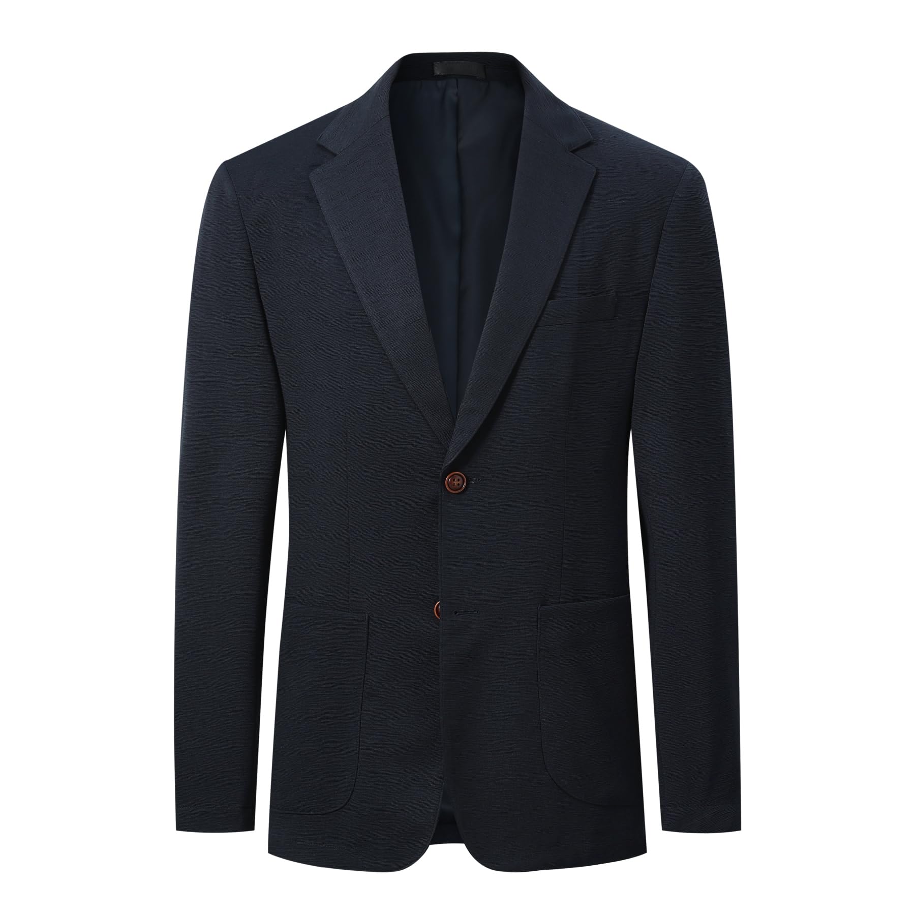 Allthemen Blazer Homme Casual Manches Longues Veste de Costume Formel 2 Boutons Suit Smart Jacket Couleur Unie
