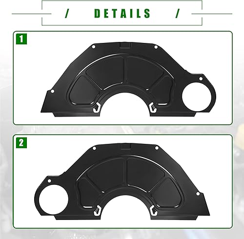 Miniatura 3 de Cubierta de inspección de carcasa de embrague de 11 pulgadas compatible con Chevrolet Camaro Chevelle Corvette Impala 1959-1988 Reemplazar 3843943