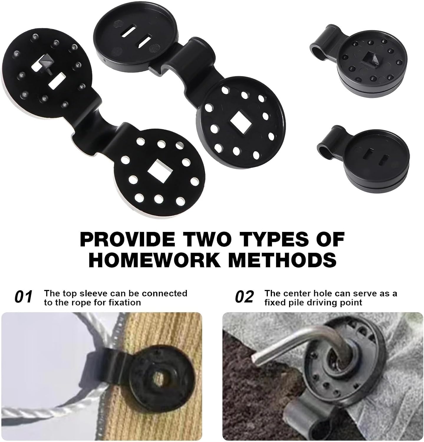Shade Cloth Clips 100pcs Greenhouse Shade Cloth Fix Clamp Plastic Grommet Fence Netting Installation Hook Sails for Greenhouses