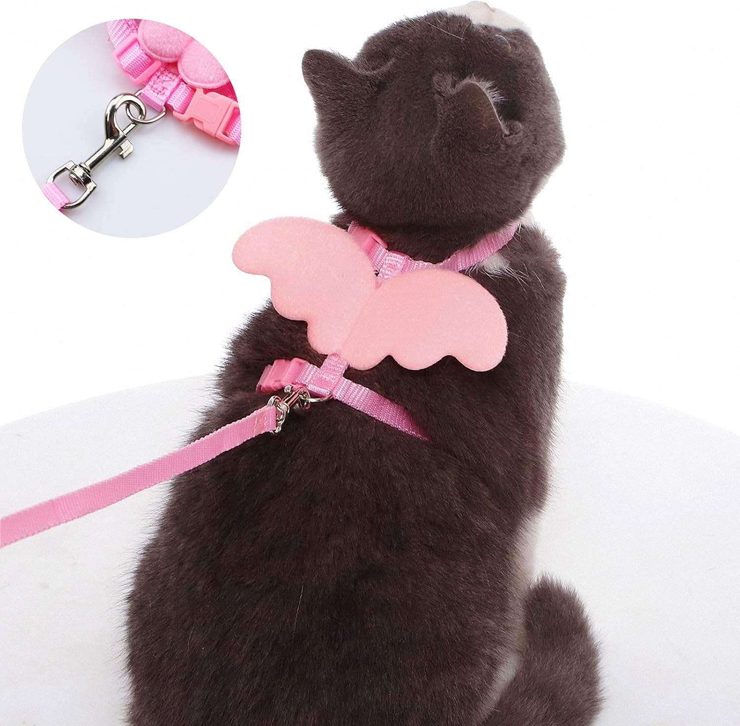 Buy Rabbit Pet Adjustable Harness Vest Collar Leash with Small Wings