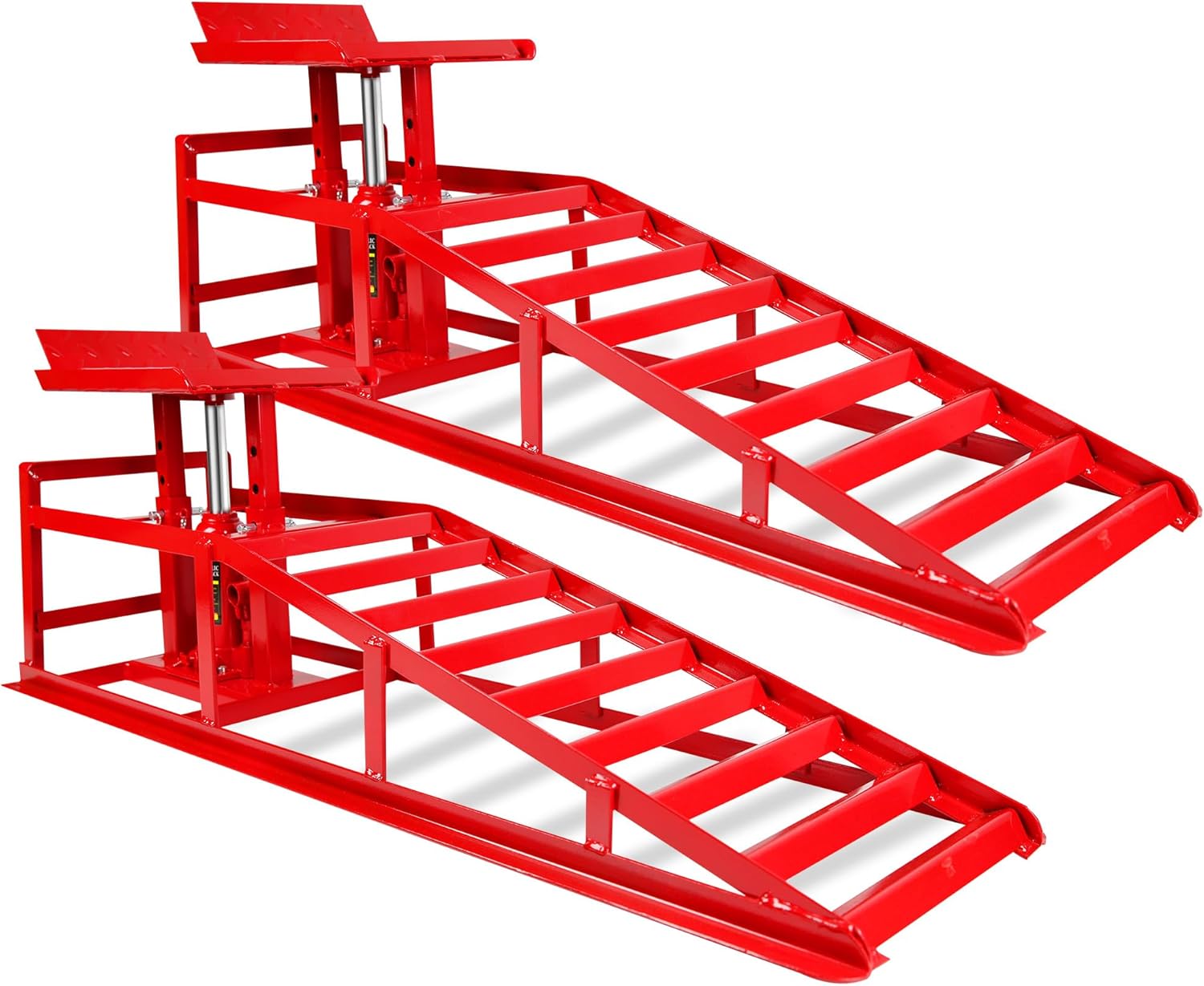 Amazon.com: 2 PCS 5T Low Profile Car Ramps for Oil Changes, Portable ...