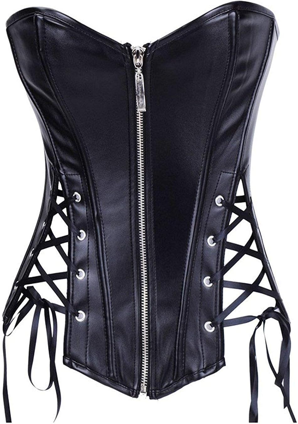 Bustier Party Ladies Corsage Leather Fashion Classic Corset Elegant