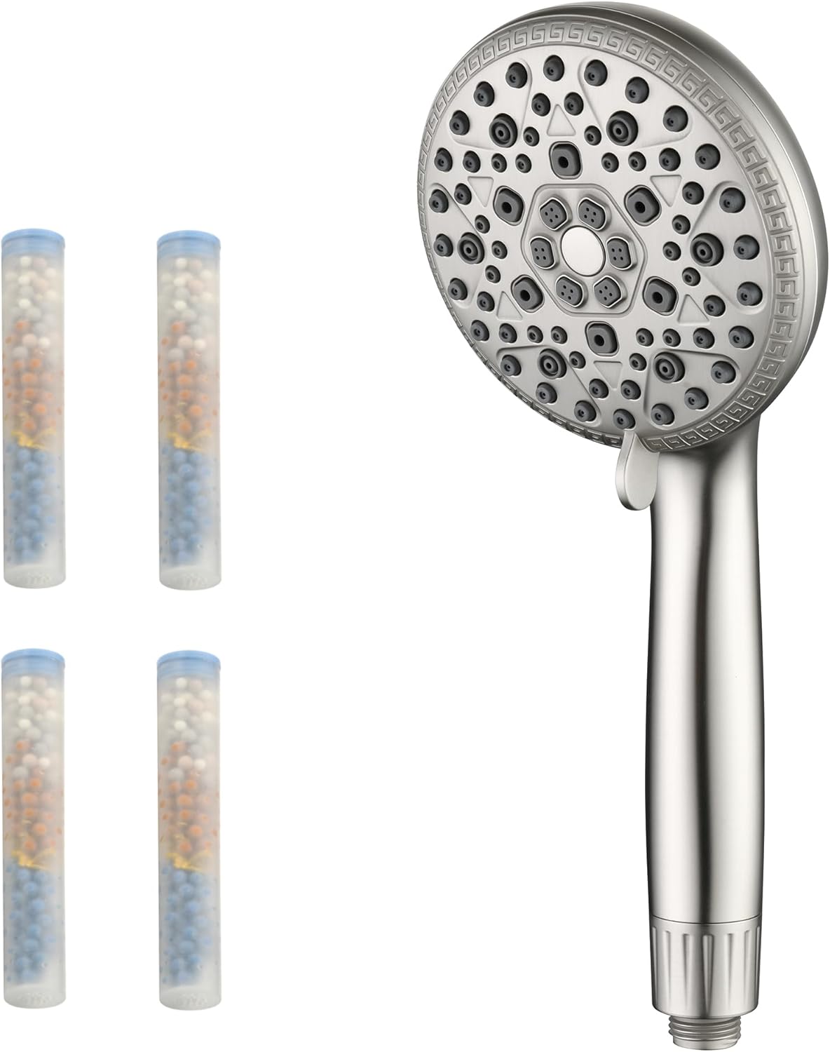 Filtered Shower Head S4368U-BN + Replacement Filter Cartridge SP4368-04