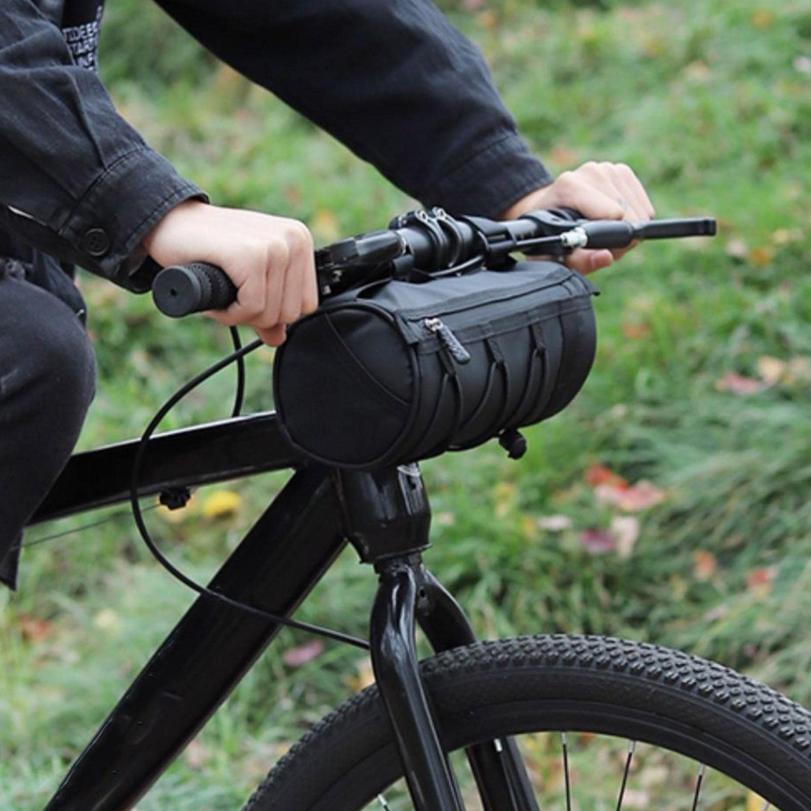 Miayical Sacoche triangulaire pour vélo, sacoche de cadre de vélo