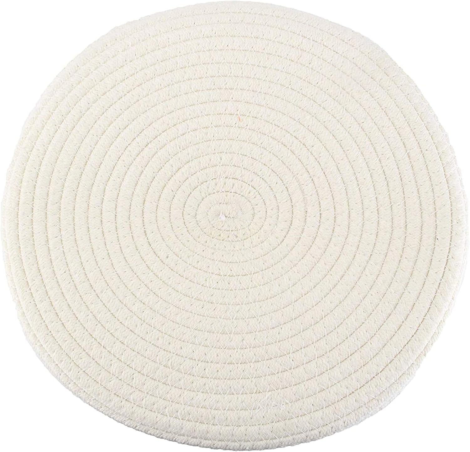 Midlee Dog Toy Rope Cotton Basket (Large)- Storage Bin Pet Items Organizer