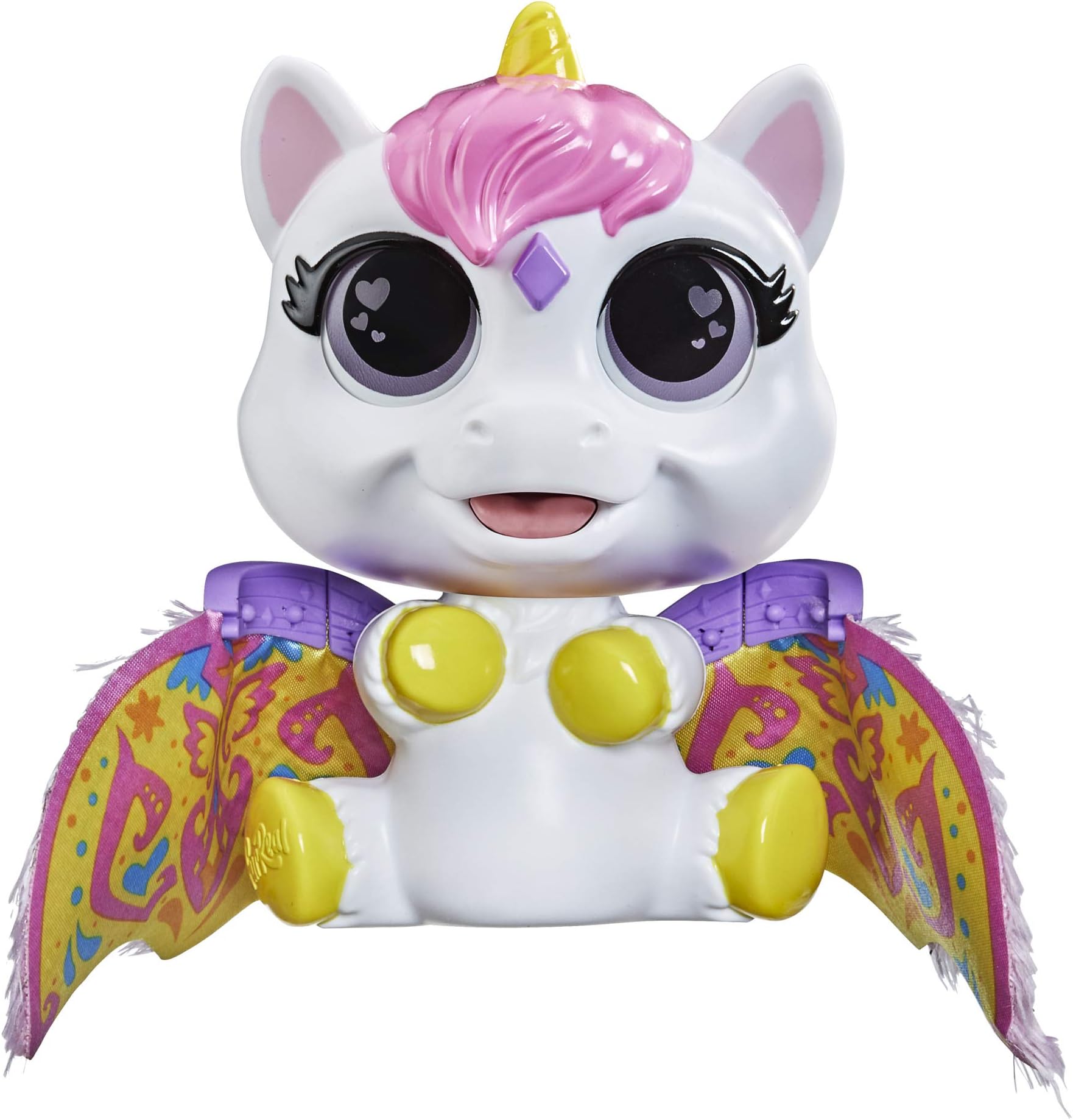 Airina The Unicorn Color-Change Interactive Feeding Toy, Lights and Sounds, Ages 4 and up