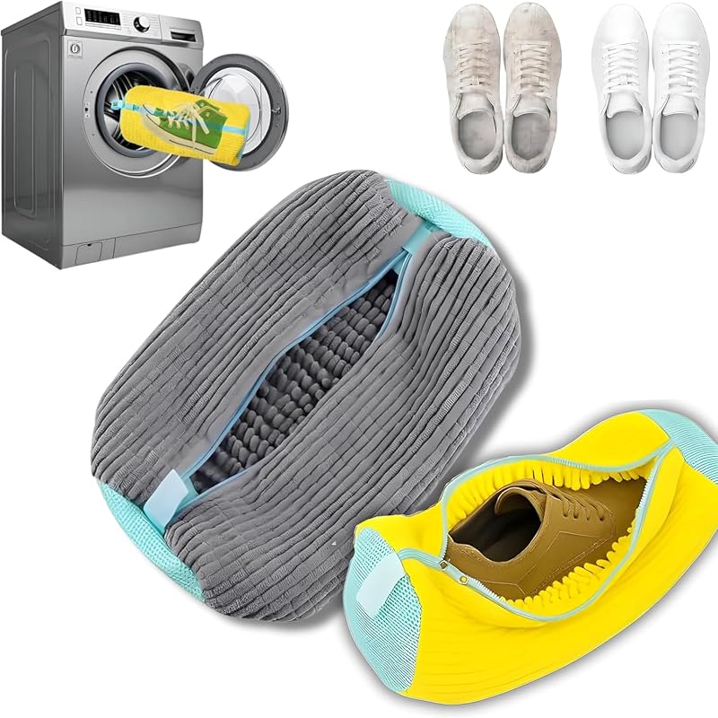 Bolsa para Máquina de Lavar Sapatos com Zíper YKK