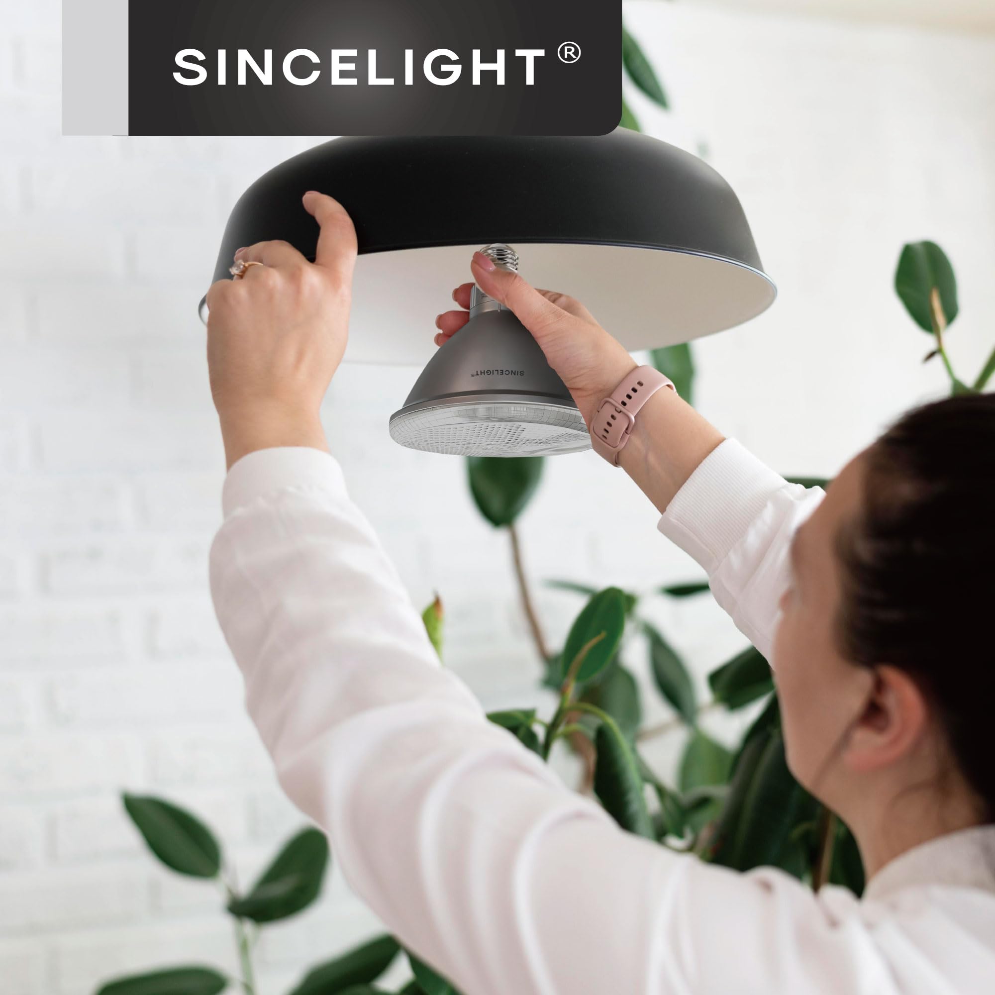 SINCELIGHT PAR38 Lampadina a LED con Attacco E27, 15W (180W Equivalenti), da Bianco Caldo a Bianco Freddo Orientabile (2700K-6000K), CRI 95, 1800lm, Impermeabile IP65, Confezione da 4