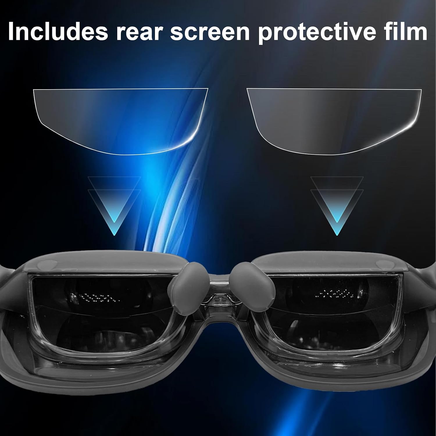[2 Pack] Screen Protector for VITURE Luma/Luma Ultra – HD Clear Front & Back Film with Scratch Protection, Bubble-Free Installation for AR Glasses