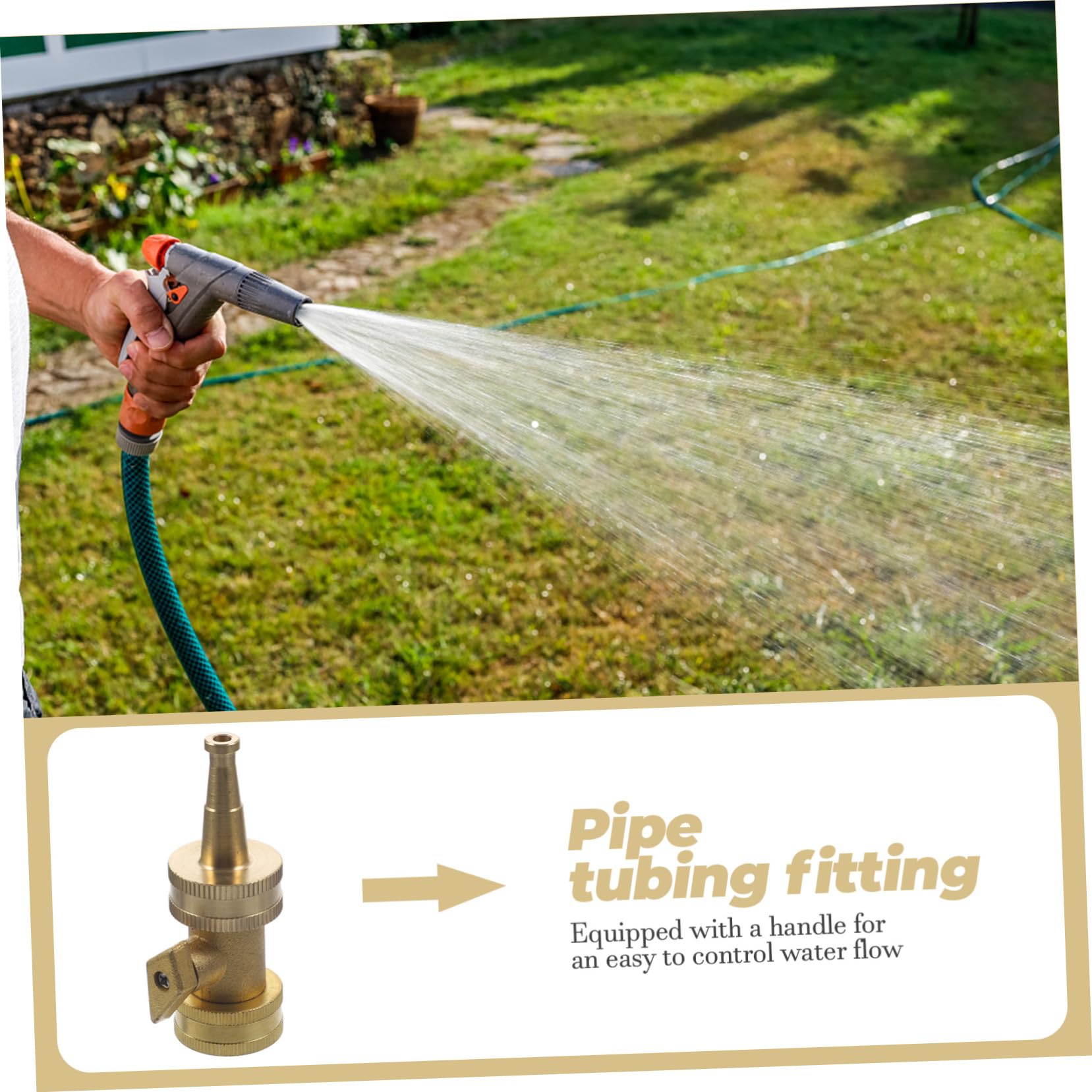 BESTonZON 3 Set Valvole per Irrigazione con Ugello Accessori Giardinaggio Resistente e Facile da Installare per Irrigazione