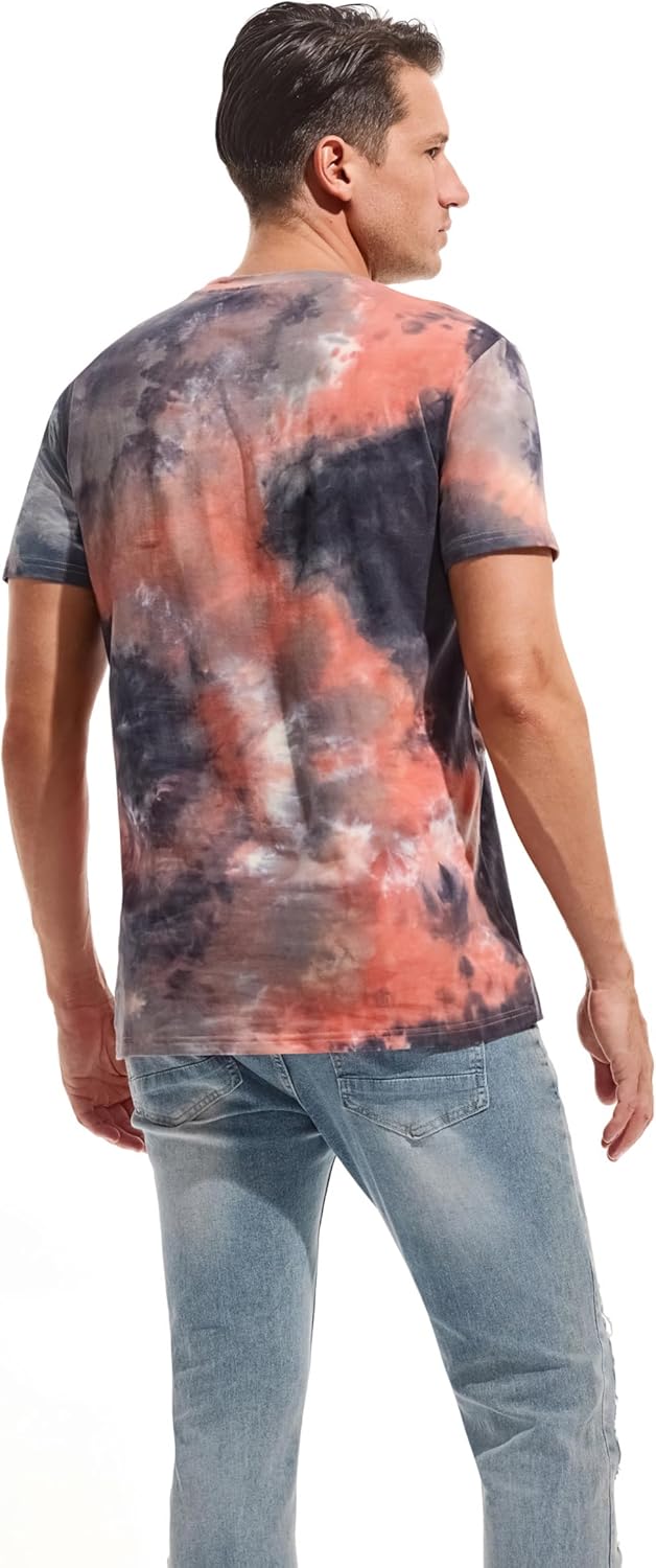 KLIEGOU Mens Hipster Hiphop Tees - Fashion Print T-Shirts - Image 2