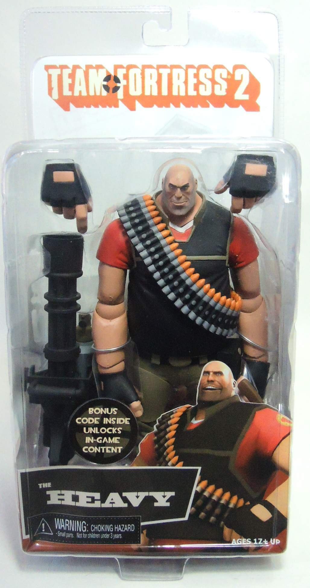 Amazon.com: NECA Team Fortress 2 The Heavy Action Figure, 7 