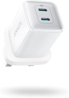Anker USB C Plug 40W, 521 Charger, PIQ 3.0 Durable Compact Fast Charger, Anker Nano Pro for iPhone 14/14 Pro/14 Pro Max/13 Pro/13 Pro Max, Galaxy, iPad (Cable Not Included)