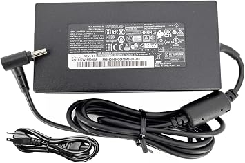 20V 6A 120W AC Adapter Laptop Charger ADP-120VH D Compatible for MSI Thin GF63 PE62 GE72 16GH GE60 GE70 GP60 GE Series Laptop Power Supply4.53.0mm a pin in Center