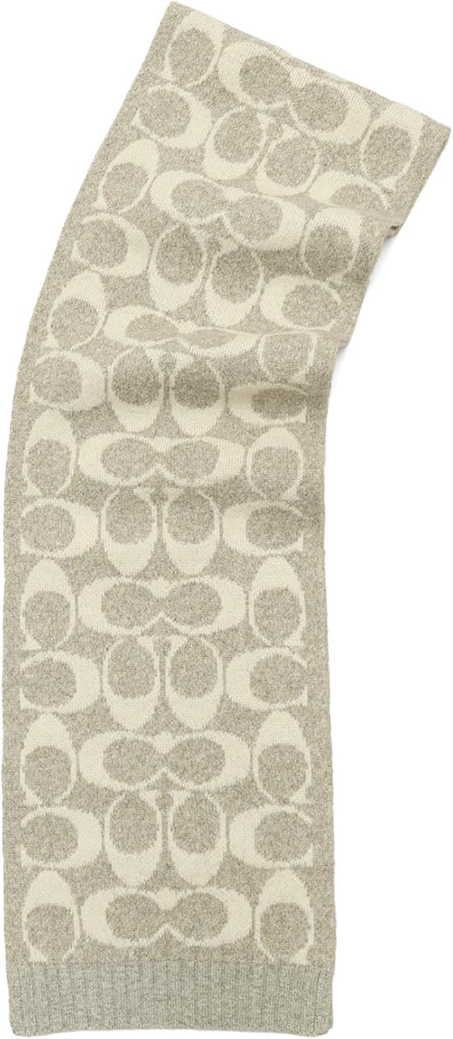 COACH womens Jumbo Signature C Scarf - Image 3