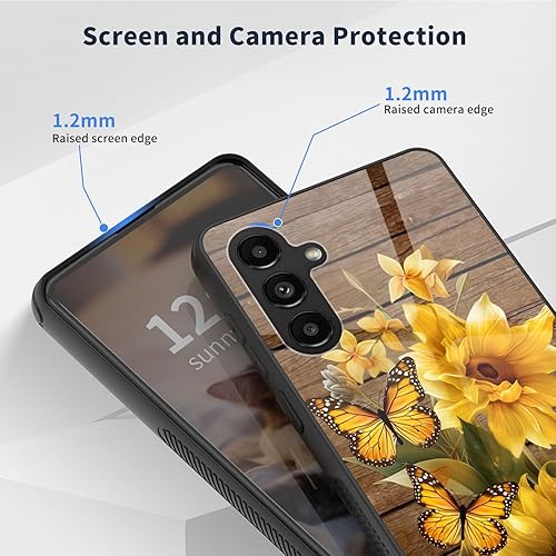 Miniatura 383 de Funda para Samsung Galaxy A13 5G, cuerpo completo resistente de vidrio templado alto+TPU suave parachoques funda protectora para Galaxy A13 5G