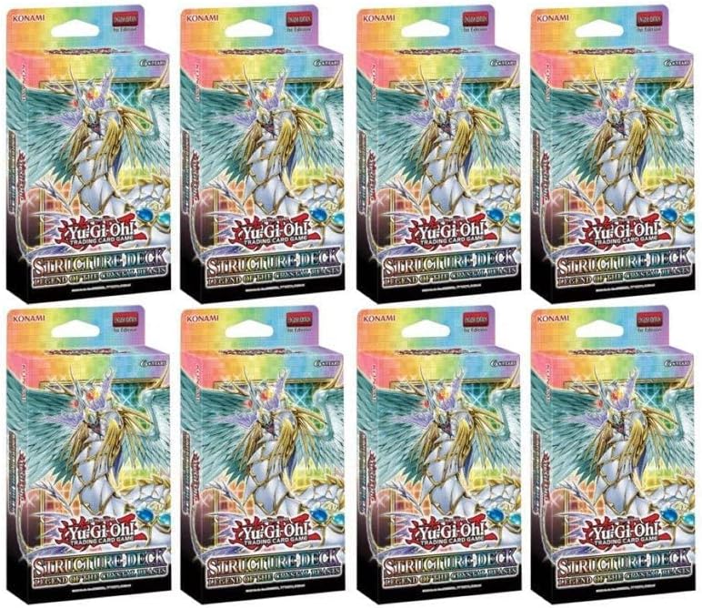 Miniatura 3 de Yu-Gi-Oh! Pantalla de cubierta de estructura - La leyenda de las bestias de cristal (pantalla de 8)