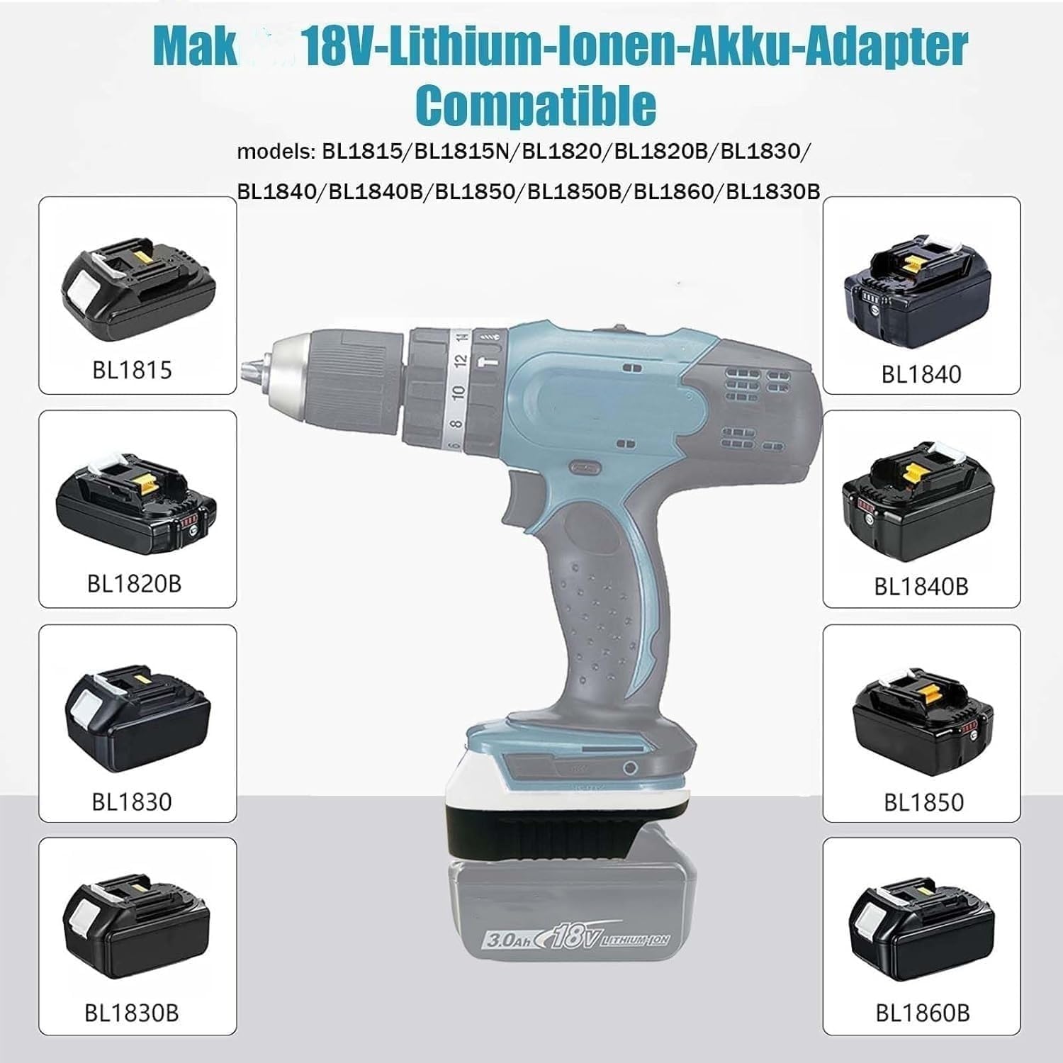 MAKB18G adapter akumulatora do Makita 18V LXT bateria BL1830 BL1840 BL1850 BL1860 do Makita 18V G Series bateria BL1830G BL1840G BL1850G BL1860G