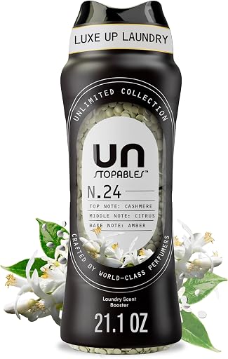 Downy Unstopables Unlimited Collection In-Wash Laundry Scent Booster Beads, No. 24, Fine Fragrance, Long-Lasting Fresh Scent Beads, 21.1 oz