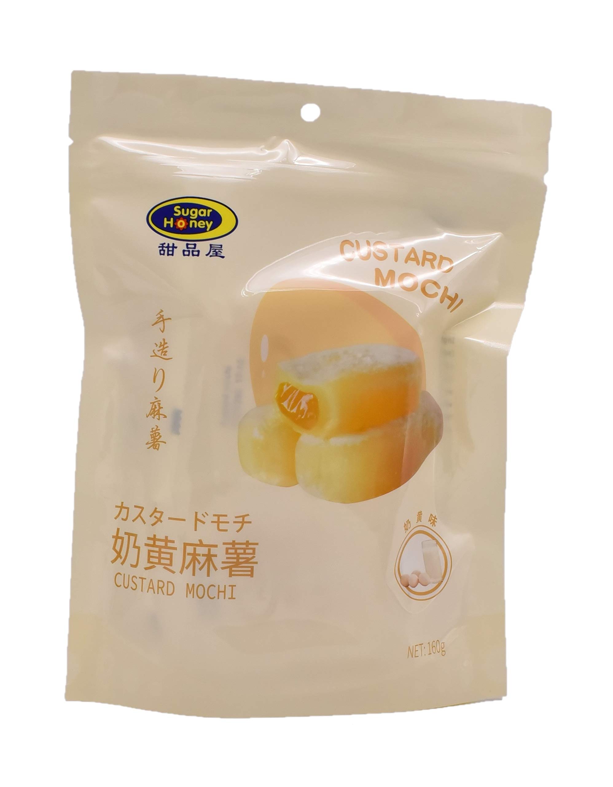 Sugar Honey Custard Mochi, 160 g