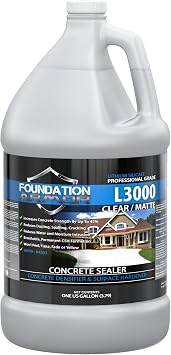 Foundation Armor 1-Gal. L3000 Ready to Use Water-Based Lithium Silicate Densifier, Hardener, and Sealer for Concrete & Masonry