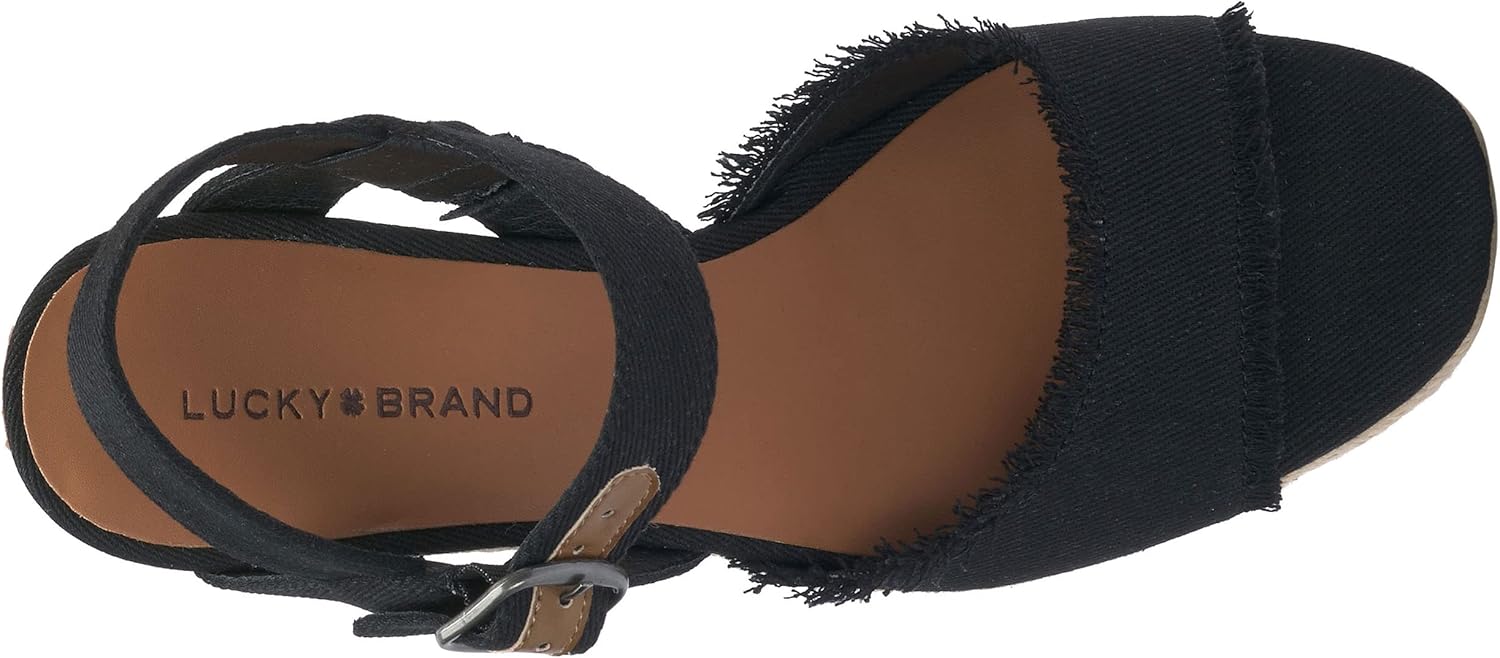 Lucky Brand Women's Mindra Espadrille Wedge Sandal