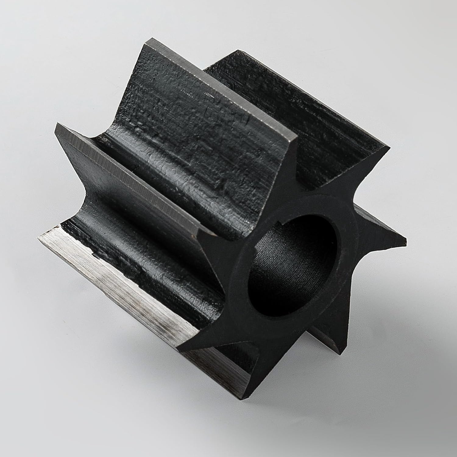 TASP Wood Chipper Blade for Sun Joe CJ603E, Replacement 7 Edges Cutting Blades, 1-Pack Electric Silent Garden Shredder Knife Set