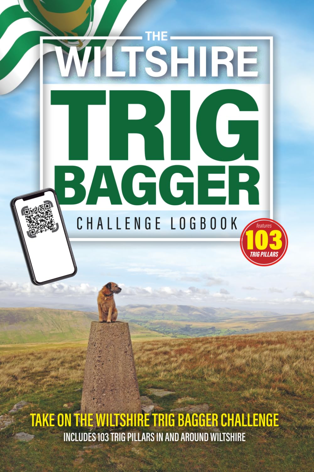 The Wiltshire Trig Bagger Challenge Logbook: Hiking Challenge Logbook Featuring 103 Trig Pillars In Wiltshire