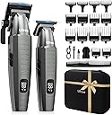 Ufree Professional Clippers and Trimmers Set, Cordless Hair Clippers for Men, Barber Clippers Set with Travel Case