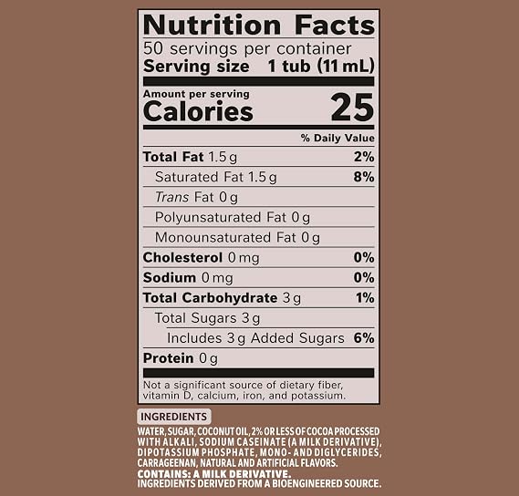 Nestle Coffee mate Liquid Coffee Creamer Singles, Cafe Mocha, 50 Ct Box (Pack of 2)