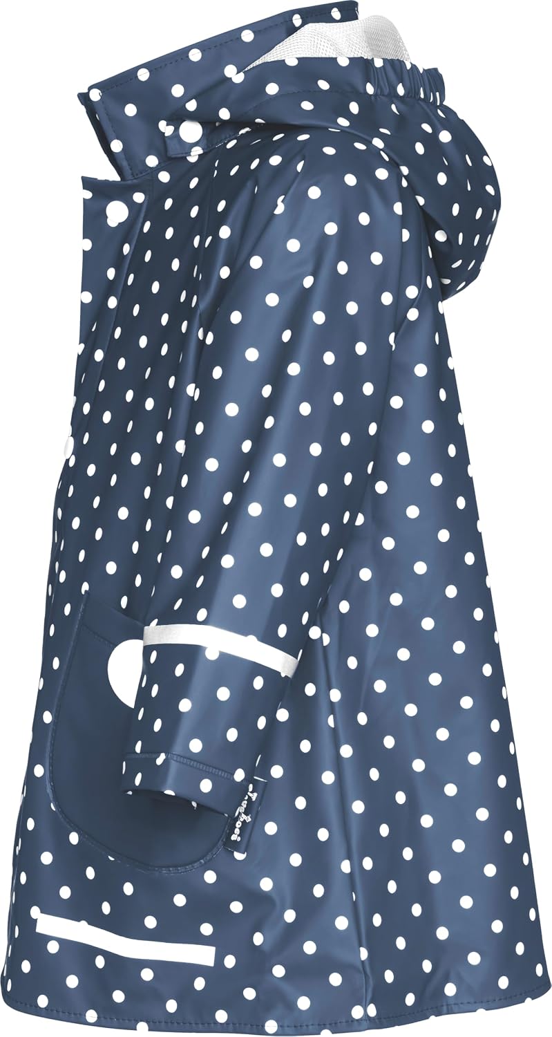 Playshoes Girls Rain Jacket Wind and Waterproof Raincoat Rainwear (Pack of 1)