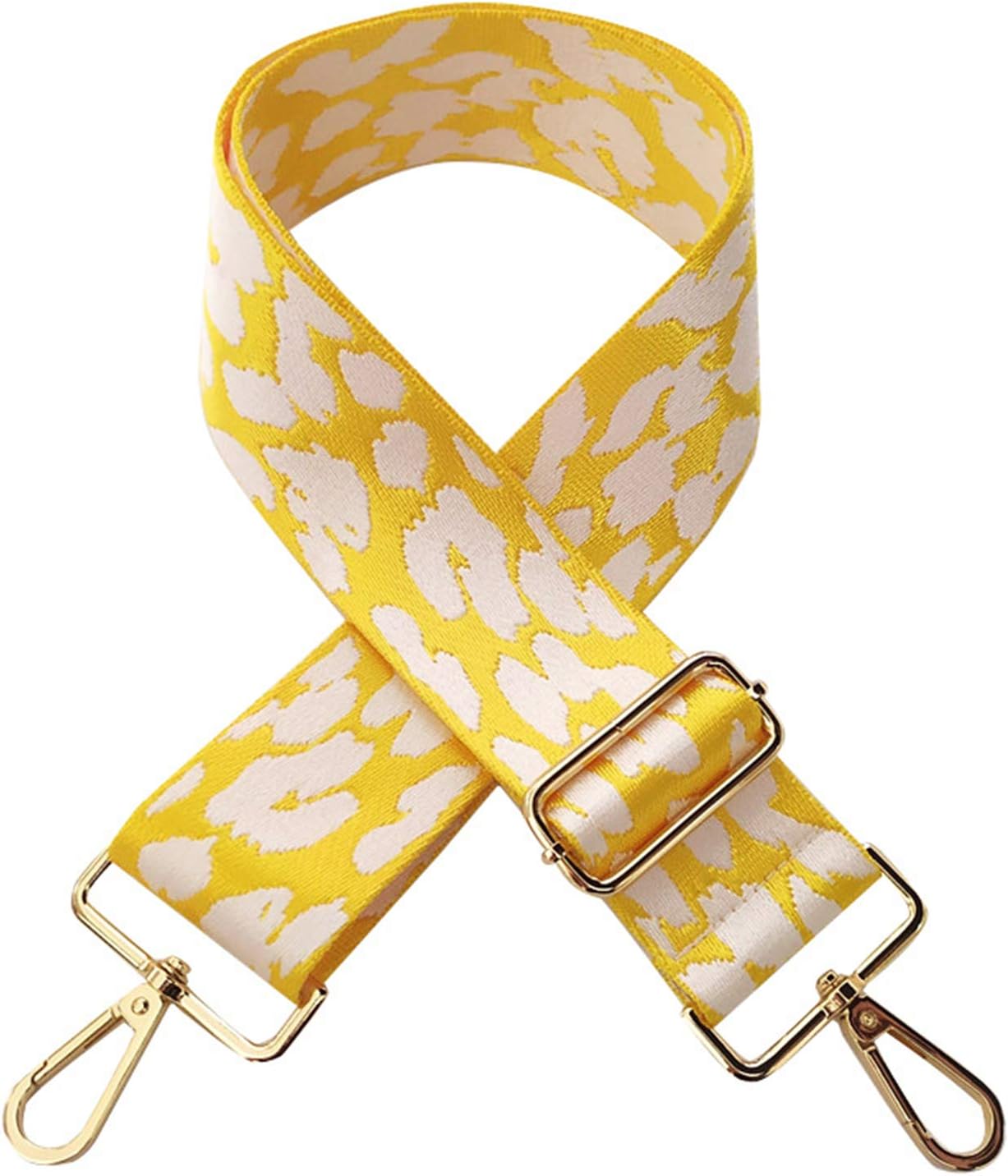 BeaconeWide Leopard Purse Strap Replacement Adjustable Crossbody Shoulder Bag Handbag Strap Belt