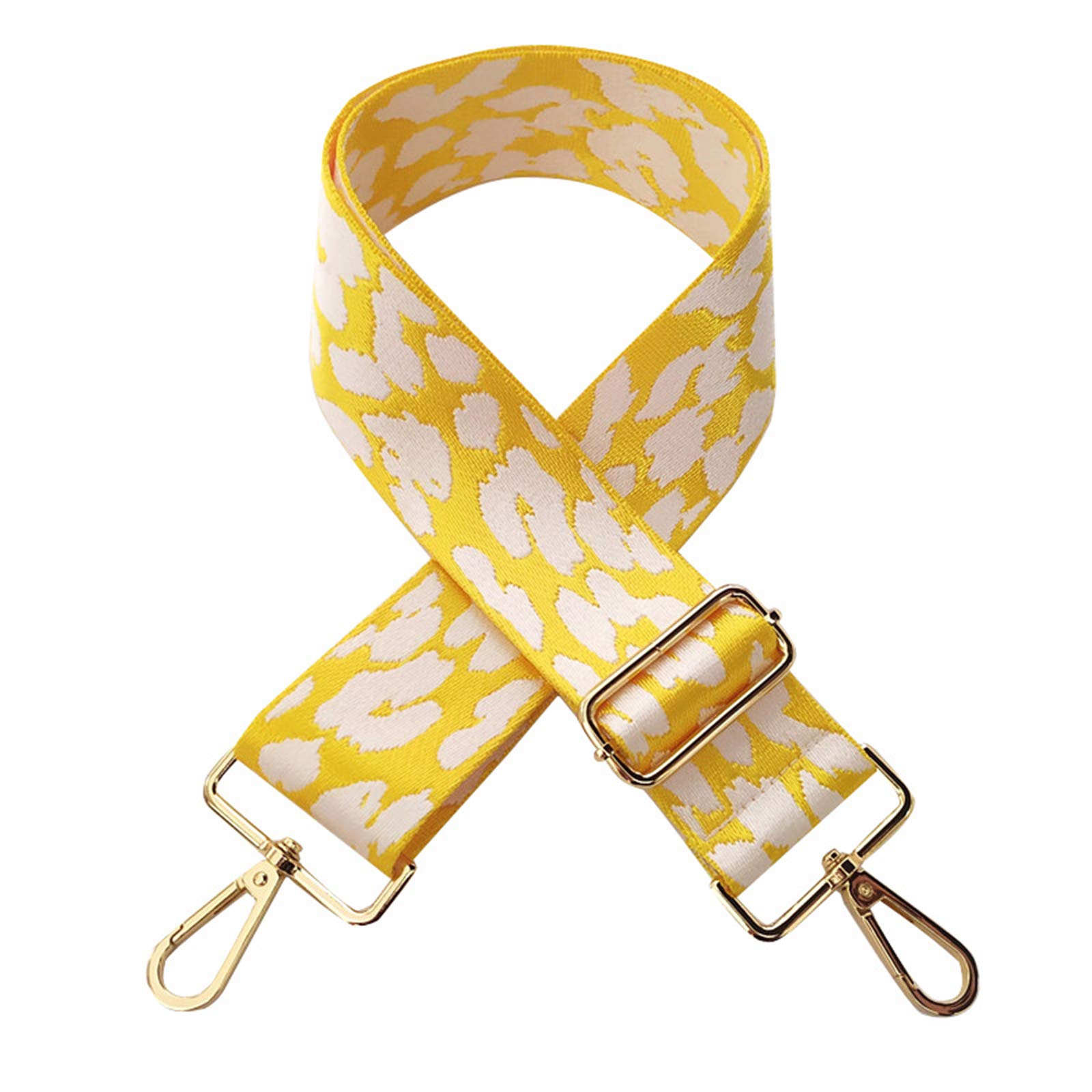 BeaconeWide Leopard Purse Strap Replacement Adjustable Crossbody Shoulder Bag Handbag Strap Belt