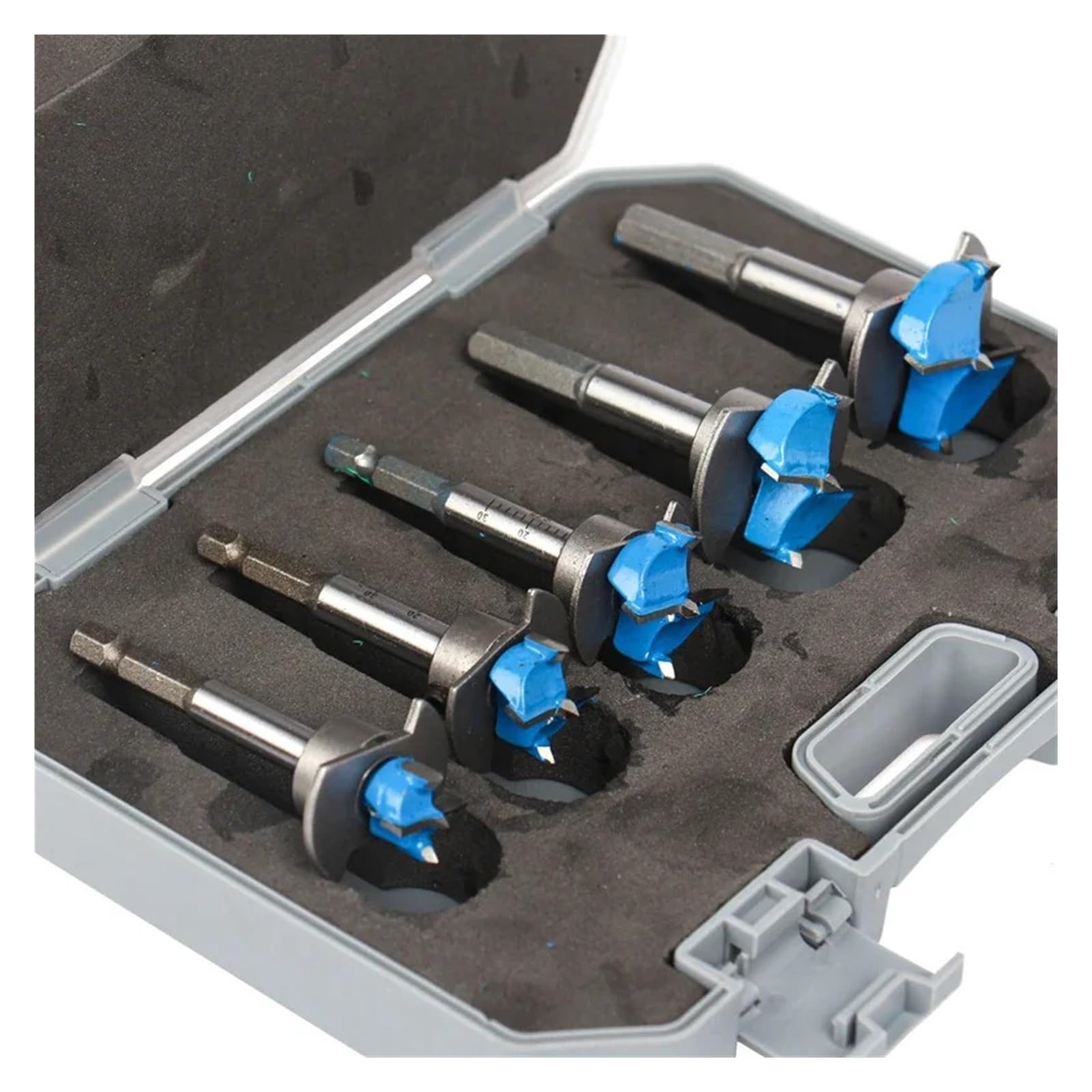 5 Pezzi/set 15-35 Mm Regolabile Posizionamento Utensili For La Lavorazione Del Legno Punte Da Trapano Set A Tazza Duro Lega Trapano Fai Da Te