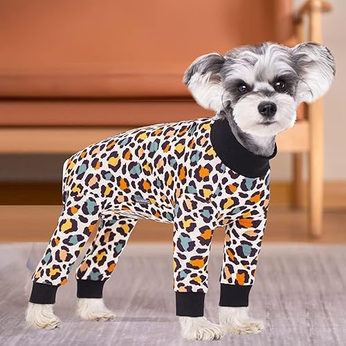 Miniatura 5 de Traje de Recuperación Rayado para Perros, Mameluco Después de la Cirugía para Perros Machos y Hembras, Pijama de Manga Larga para Perros y Gatos,