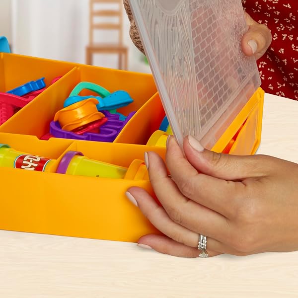 Play-Doh Super Boîte à Accessoires Animaux, Jouets et pâte à Modeler pour Enfants - 3