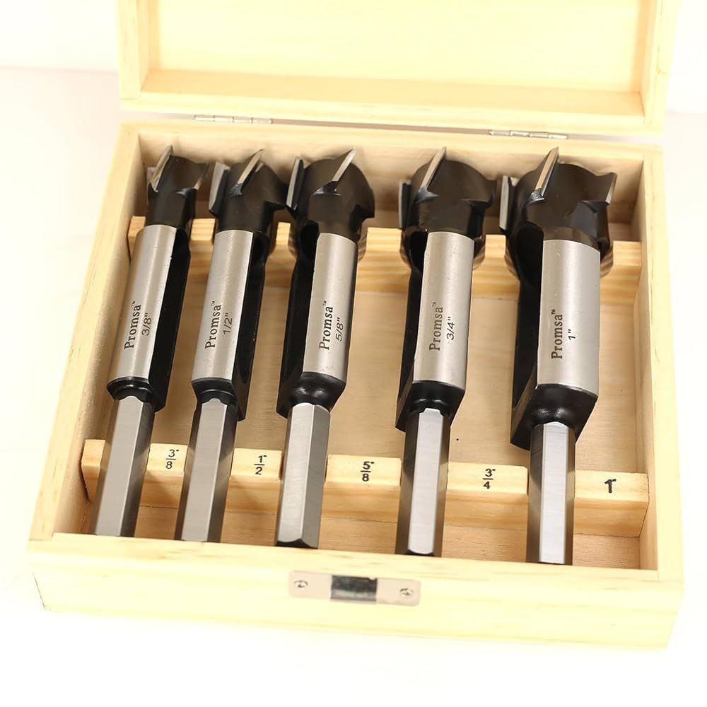 8 Pieces HSS Wood Plug Cutter Set, ASelected Tenon Cutter Drill Bits For Wood Set Trend Metric 6mm 10mm 13mm 16mm