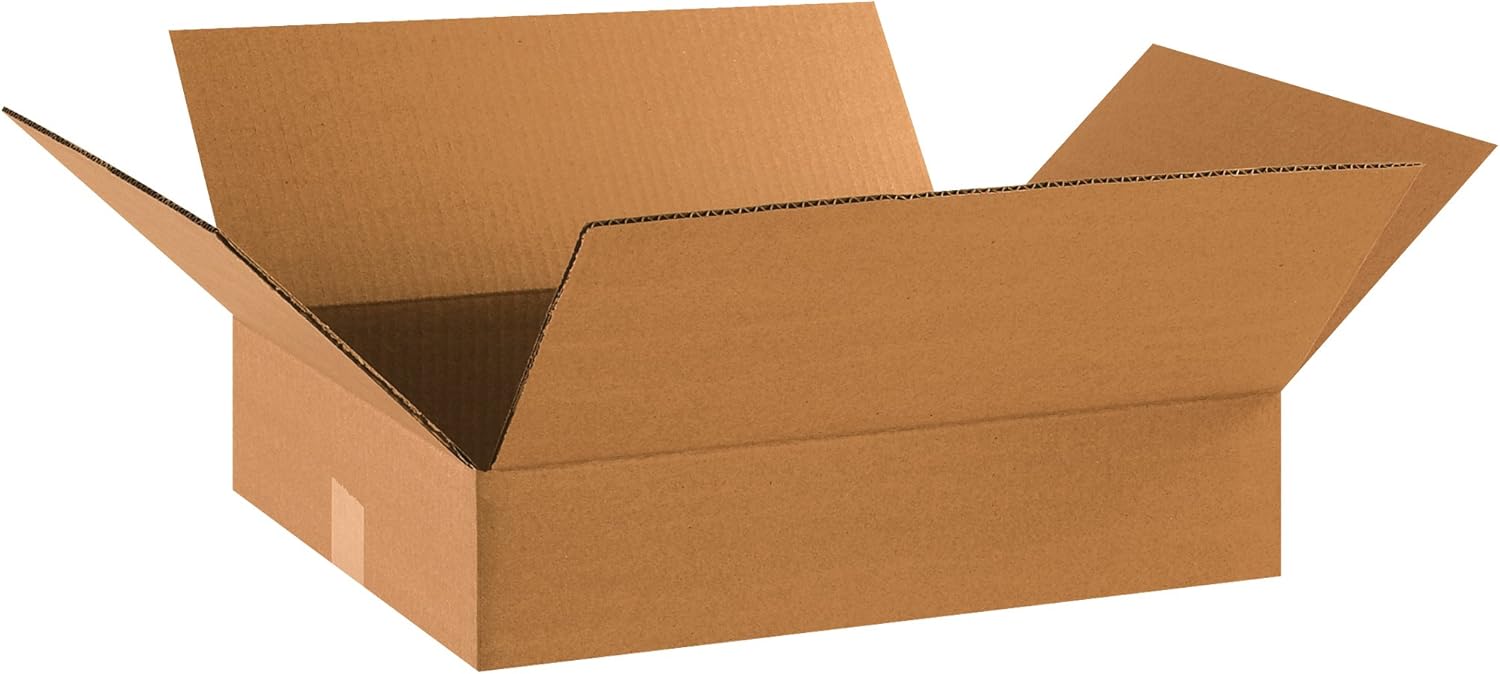 AVIDITI 18 x 14 x 4 Corrugated Cardboard Boxes, Flat 18"L x 14"W x 4"H, Pack of 75 | Shipping, Packaging, Moving, Storage Box for Home or Business, Strong Wholesale Bulk Boxes