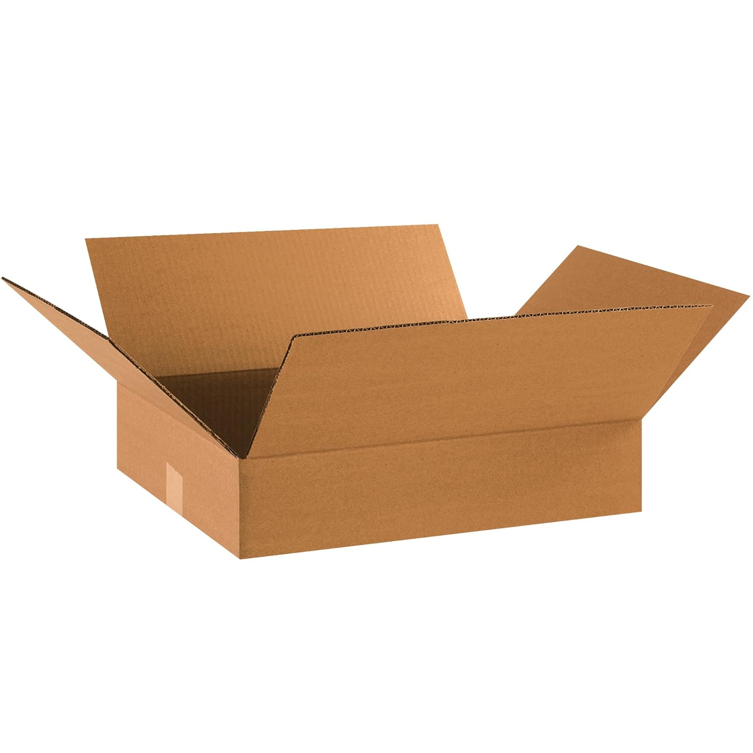 BOX USA 18 x 14 x 4 Corrugated Cardboard Boxes, Flat 18"L x 14"W x 4"H, Pack of 25 | Shipping, Packaging, Moving, Storage Box for Home or Business, Strong Wholesale Bulk Boxes