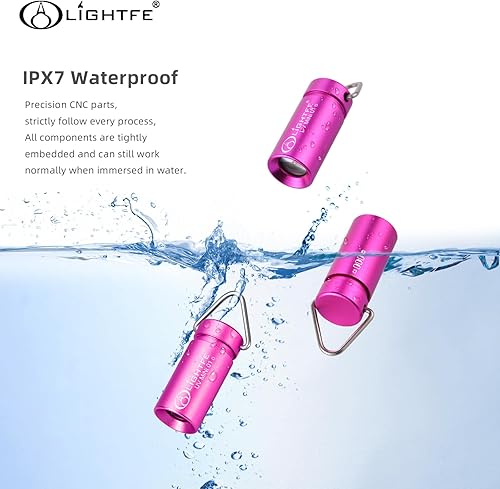 Miniatura 5 de LIGHTFE Linterna UV Mini 01D Blacklight 365nm Lámpara de llavero, adecuada para manchas de orina de mascotas, manchas, minerales, detección de